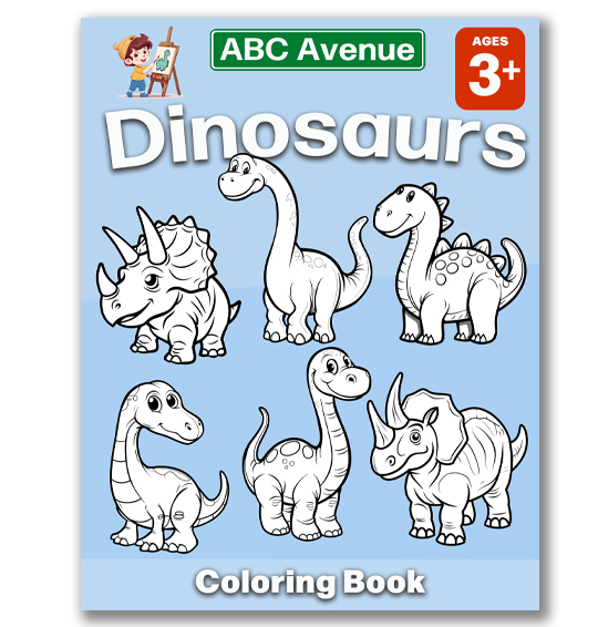 Dinosaurs Coloring Book